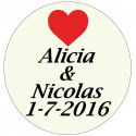 Bolígrafo y portaminas en estuche de cartón para regalar en bodas personalizado