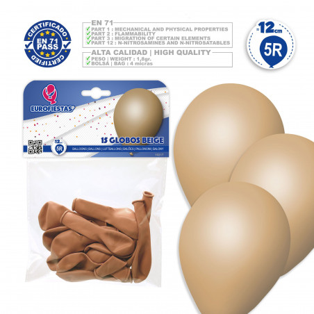 Globos 5r 15 beige