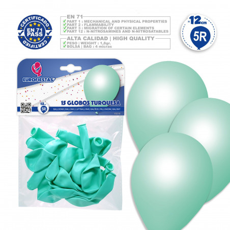 Globos 5r 15 color tiffany