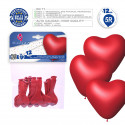 Globos 5r 12 corazón rojo