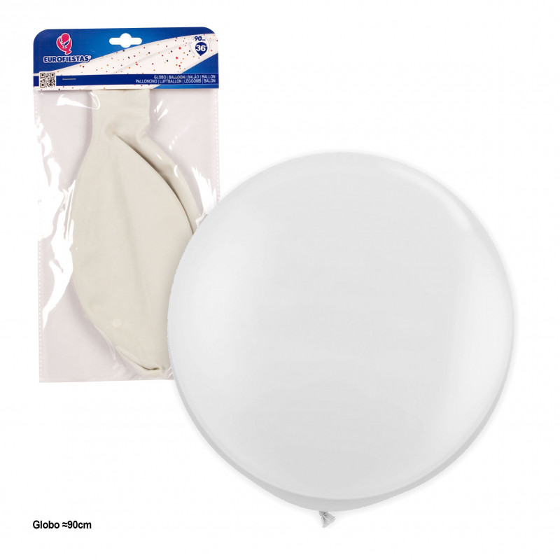 Globo latex gigante blanco