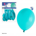 Globos 12r 8pcs turquesa