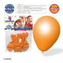 Globo melocotón 9r 10 unidades