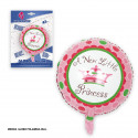 GLOBO FOIL REDONDO NEW LITTLE PRINCESS 45cm