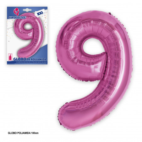 Globo foil 1m fucsia 9