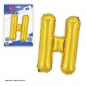 Globo foil 40cm.oro brillo h
