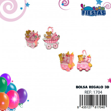 Bolsa 3d osito