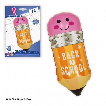 Globo Foil Back to School  73 cm
