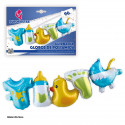Globo foil guirnalda biberon y pato azul