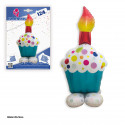 Globo foil 124cm cupcake base