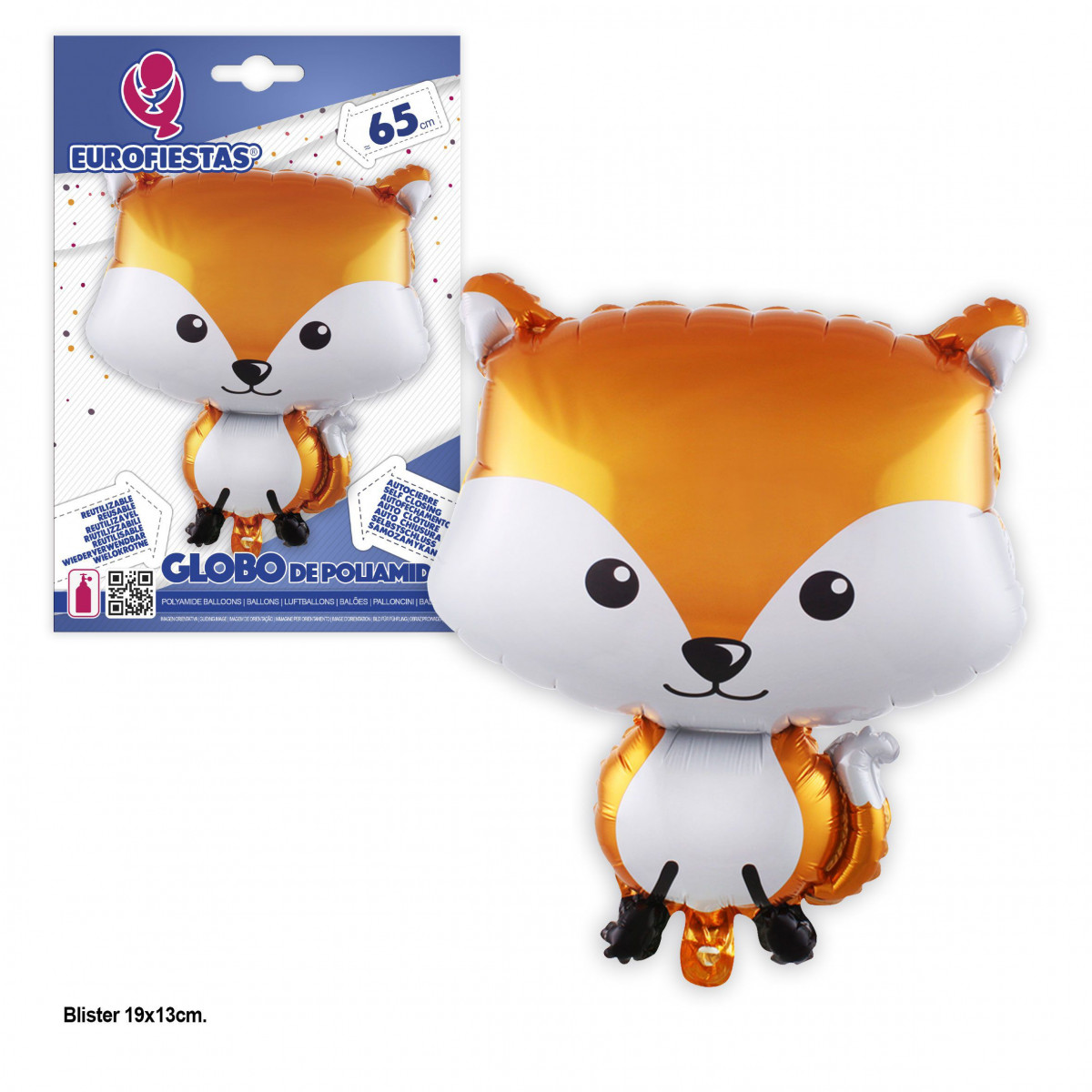 Globo foil zorro 65cm