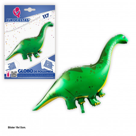 Globo foil brontosaurio 117cm