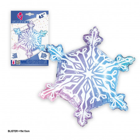 Globo foil copo nieve 65cm