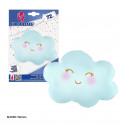 Globo foil nube azul pastel 72x56cm
