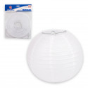 Farolillo redondo 30cm blanco