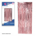 Cortina flecos 2x1 estrellas rosa