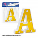 Letra led 16cm oro a