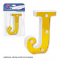 Letra led 16cm oro j