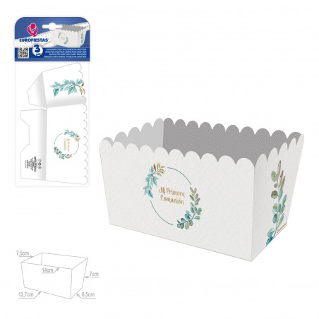 Cajas para Palomitas Mi Primera Comunión Pack de 3 Unidades