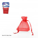 Bolsa poliester 5 90x70mm rojo