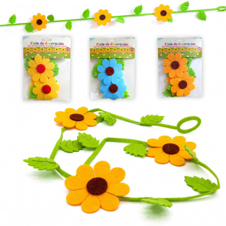 Cinta decorativa girasol 1m