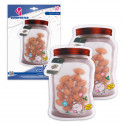 Bolsa zip 2pcs bote arbol gr