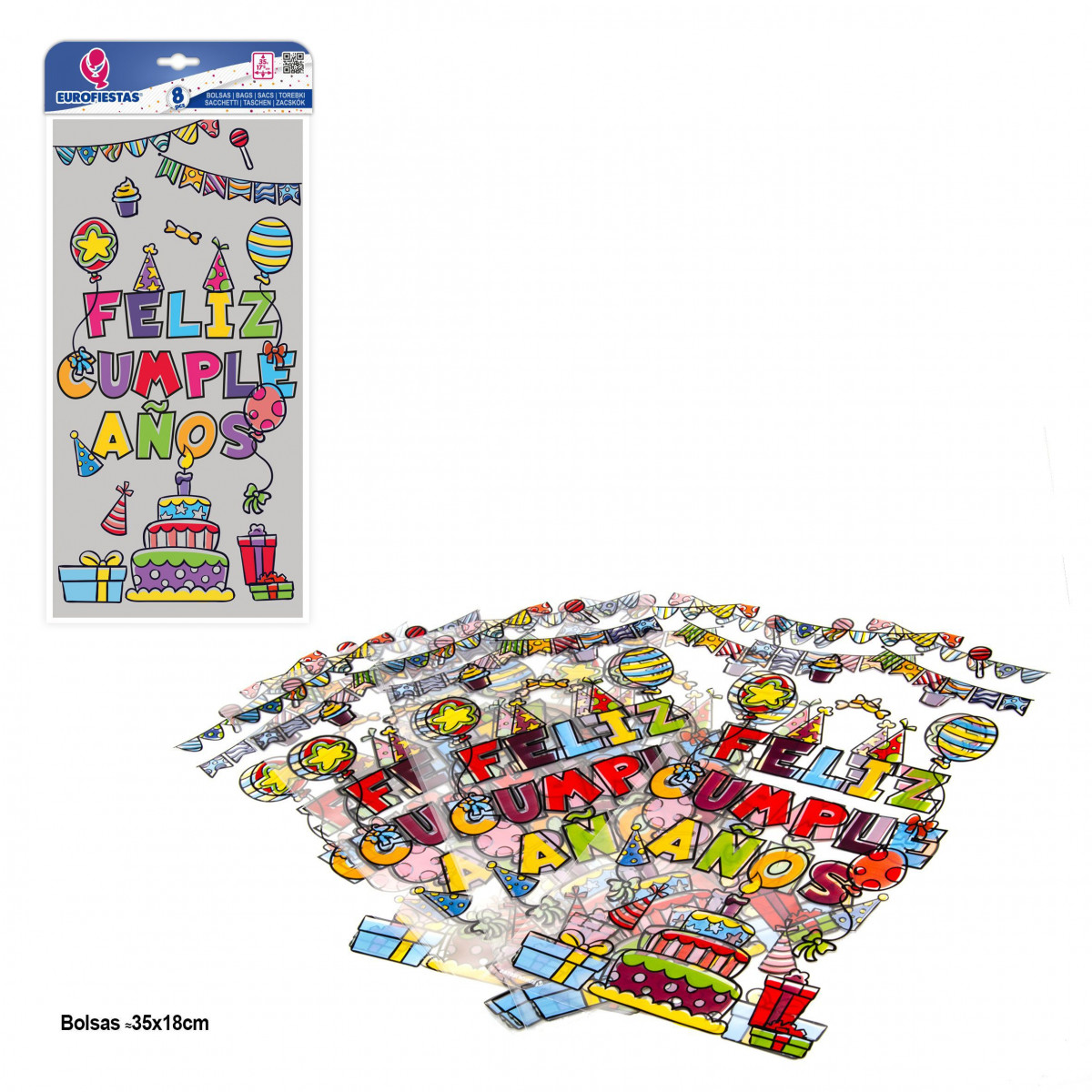 Bolsa chuches rectangular 35x17 5