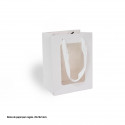 Bolsa ventana blanca mediana