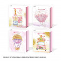 Bolsa boda acuarela purpurina 320x260x100mm 4ms
