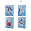 Bolsa tiburones 21x15x8cm 4ms