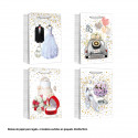 Bolsa motivos nupciales 32x26x10cm 4ms med