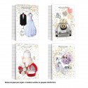 Bolsa motivos nupciales 40x30x12cm 4ms gr