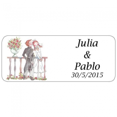 Pegatina Romeo Y Julieta