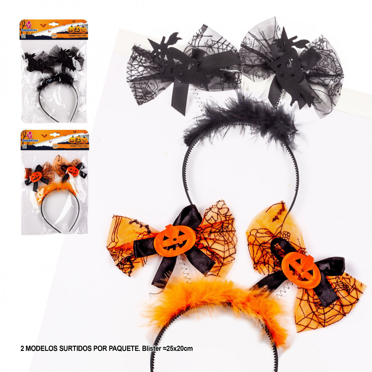 Diadema halloween lazos 2ms