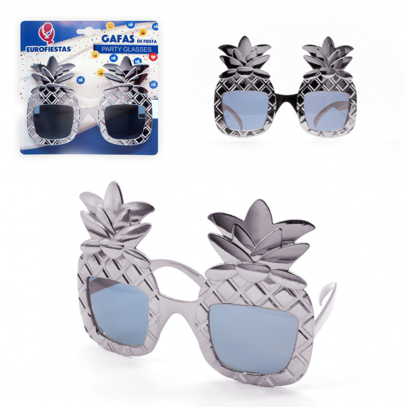Gafas piñas plata