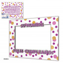 Photocall Personalizable Feliz Cumpleaños