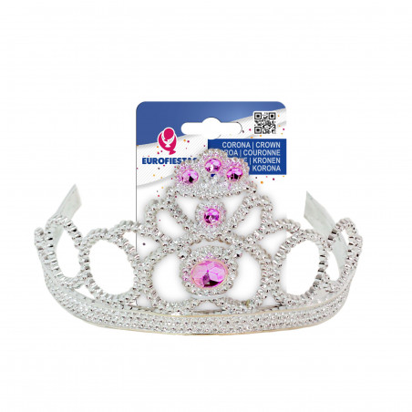 Corona circulos diamantes