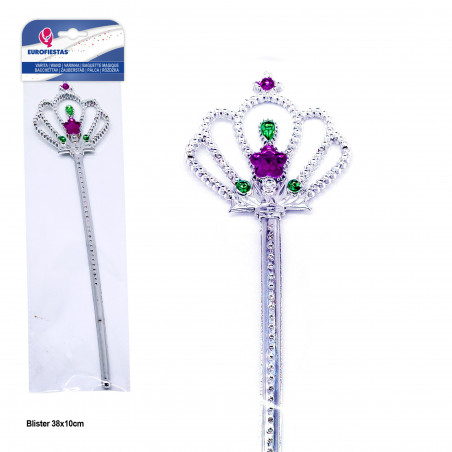 Varita clasica corona flor