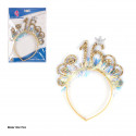 Diadema espumillon corona 16