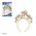 Diadema espumillon corona 18