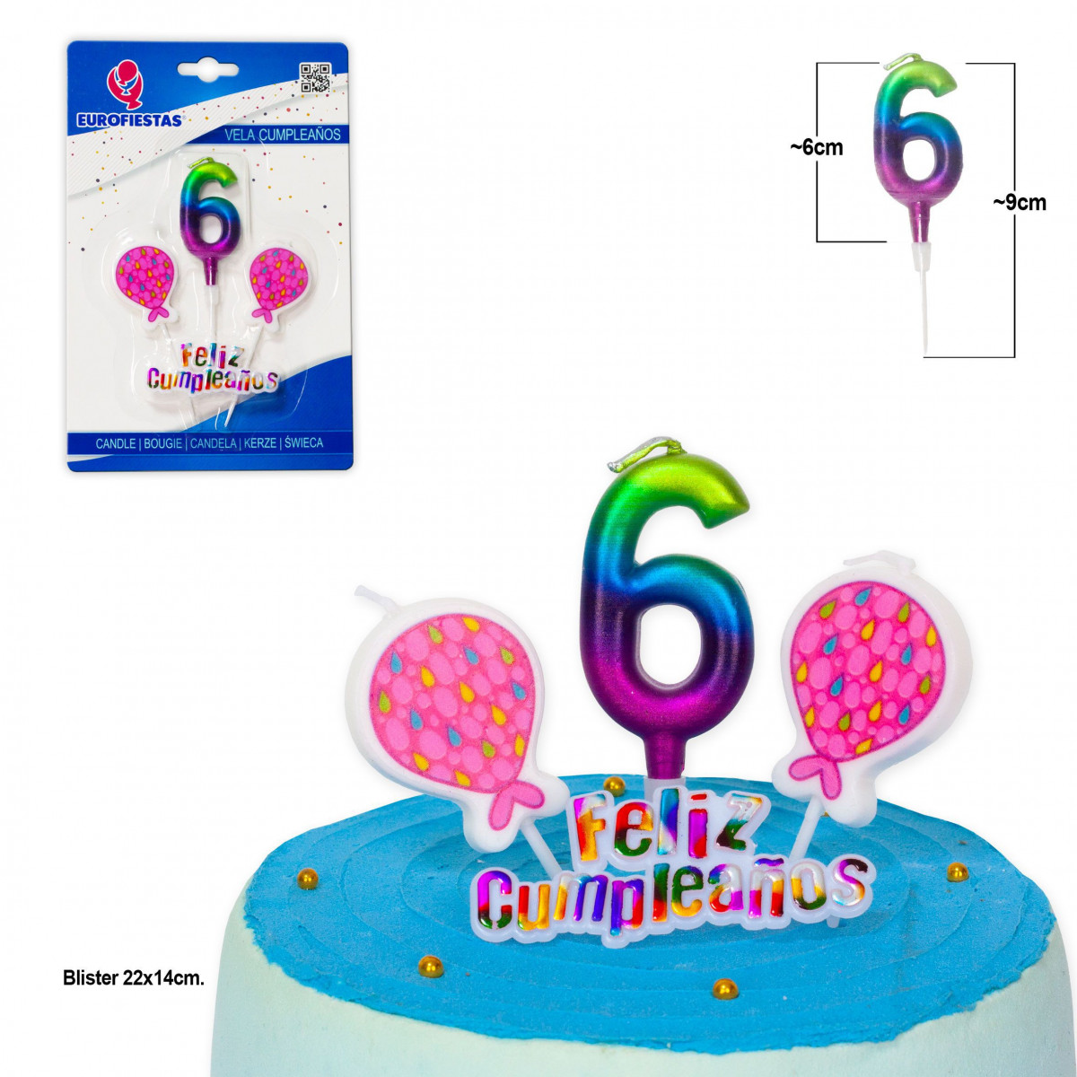 Vela feliz cumpleaños tonos nº 6