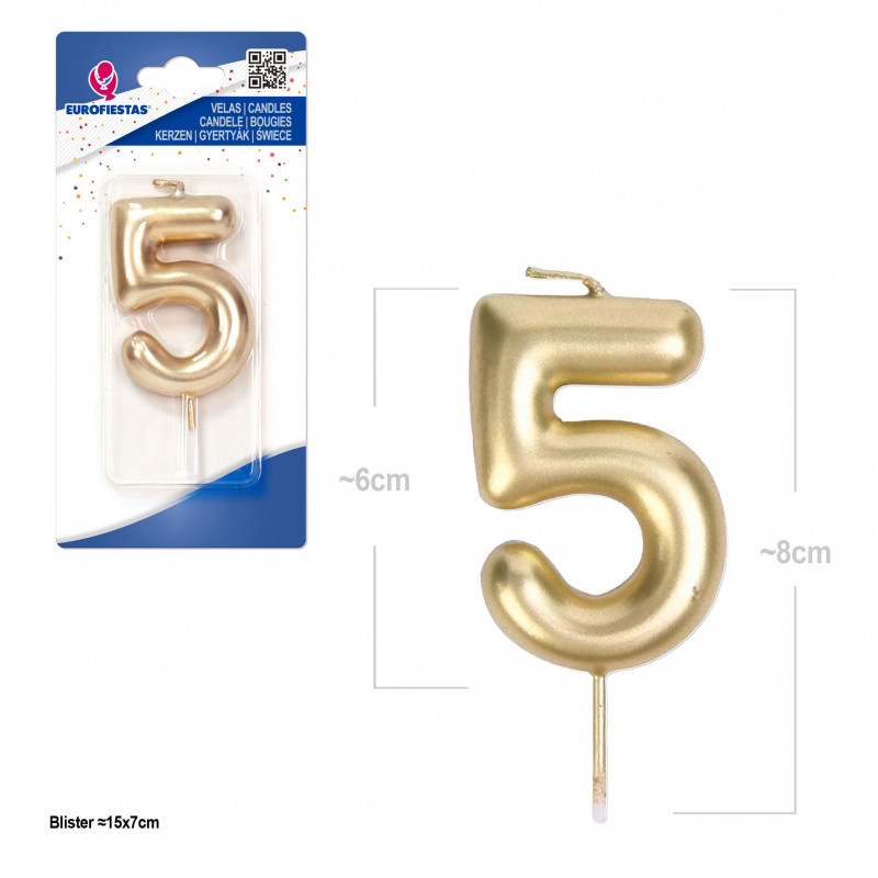 Vela bend oro nº 5
