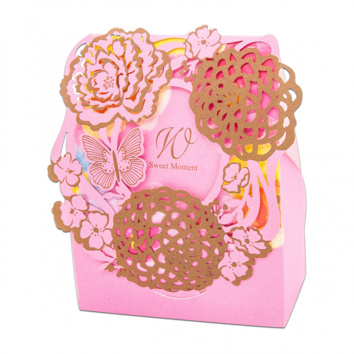 Caja rosa