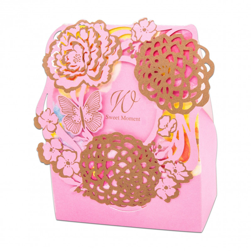 Caja rosa