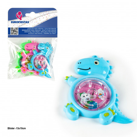 Juguete para piñata reloj dinosaurio 3pcs