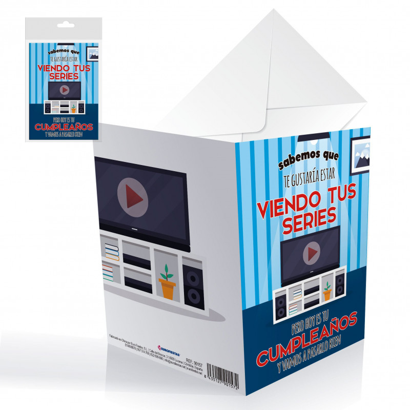 Tarjeta cumple series