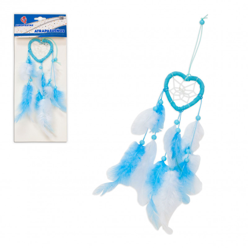 Atrapasueños corazon 24cm colores surtidos