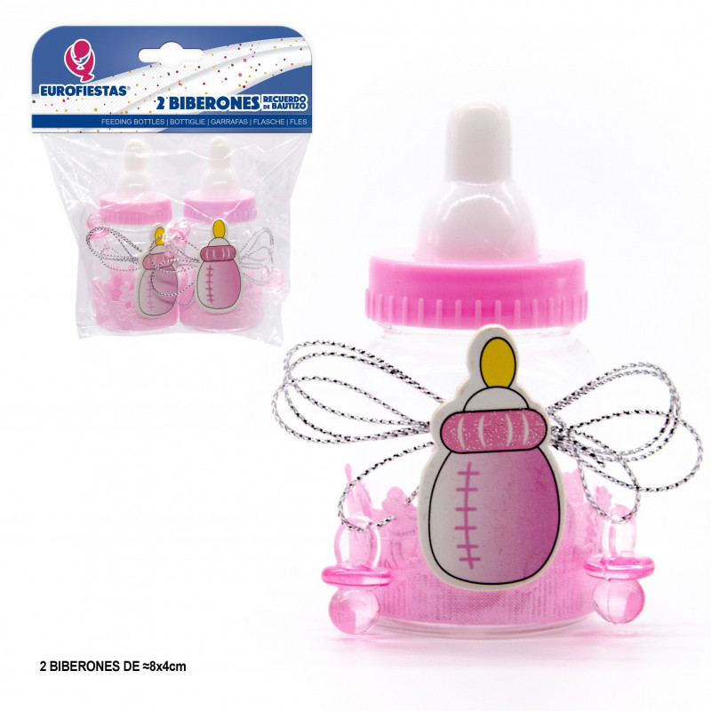 Biberon lazo biberon rosa