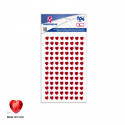 104 corazones adhesivos peq rojo
