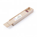 Juego mikado personalizado con adhesivo de bautizo